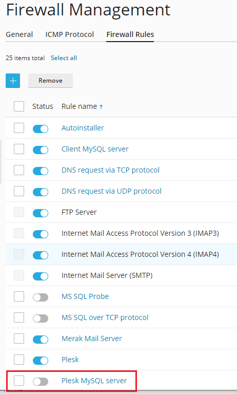 image Windows firewall