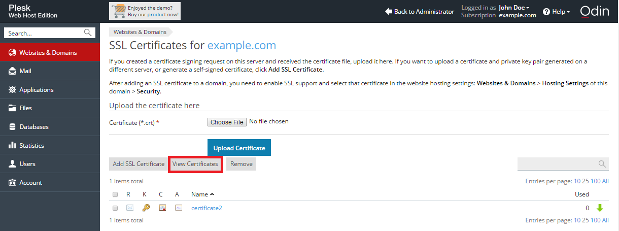 Customer_Panel_View_SSL_Certificates