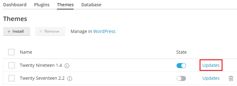 image theme update