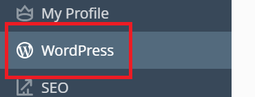 image wordpress menu