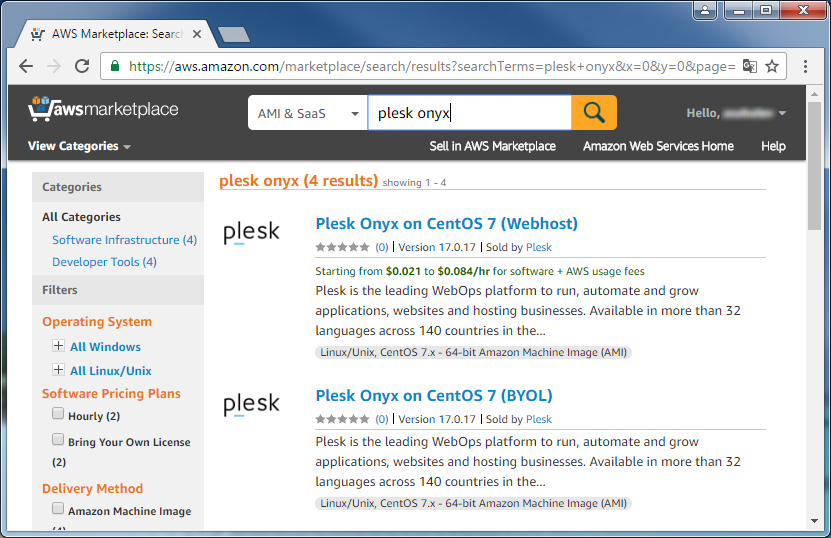 Installing Plesk On Amazon Ec2 Plesk Obsidian Documentation