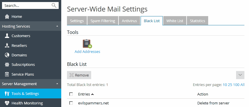 Messaging Service (Serverwide Events)