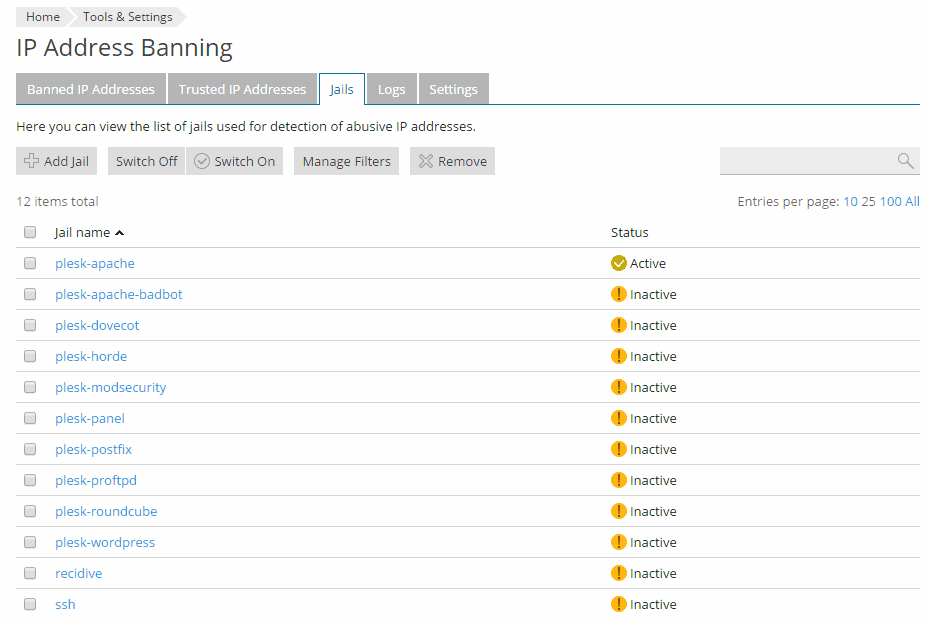 using plesk to setup postfix