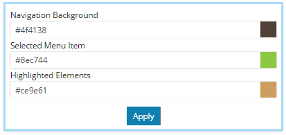 Changing Color Schemes Plesk Onyx Documentation