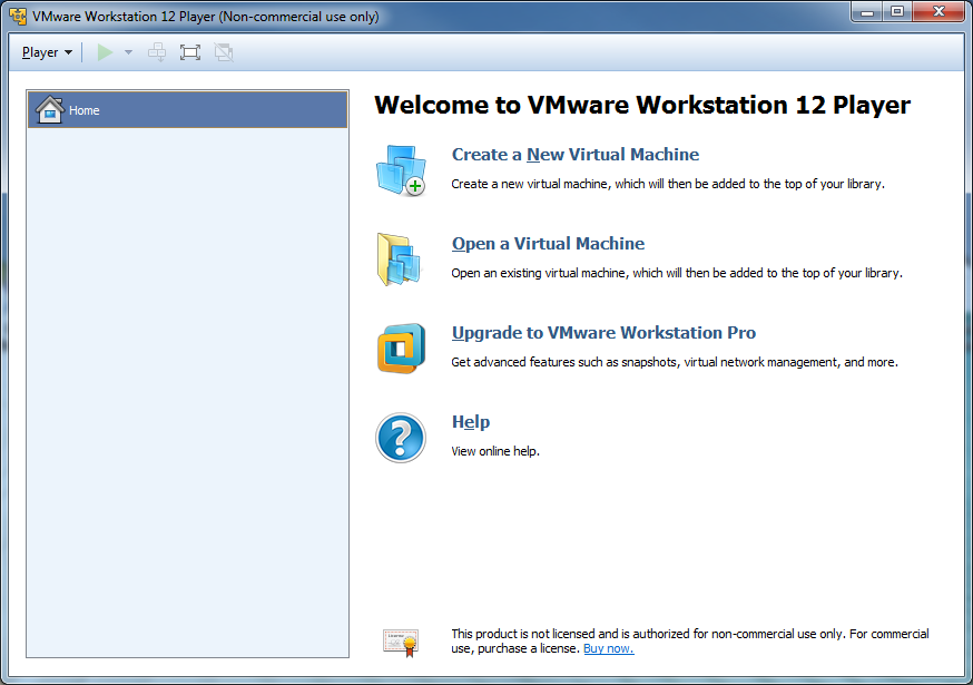 Download VMware Workstation Player