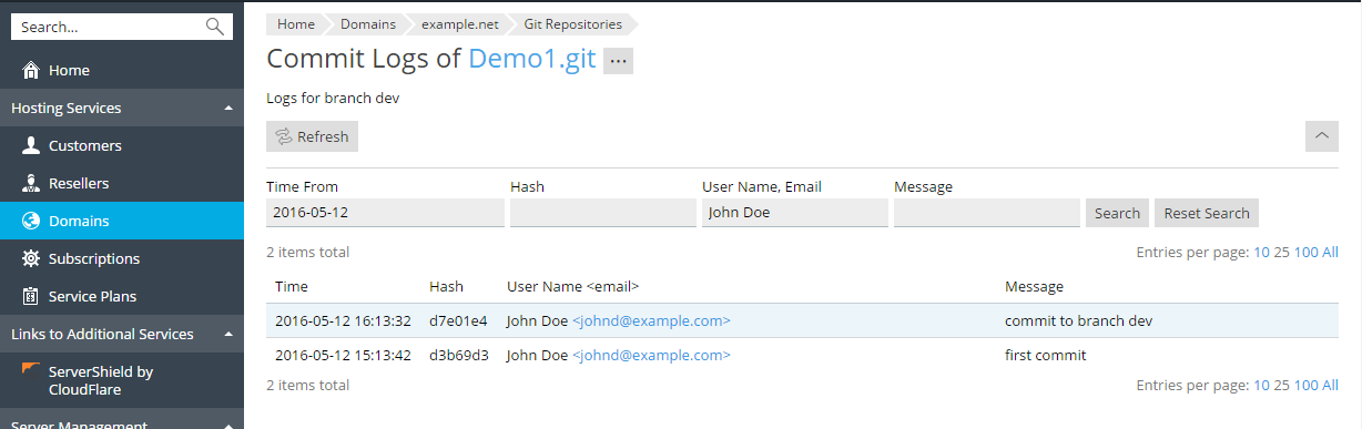 image-Git-remote-commit-log-filter