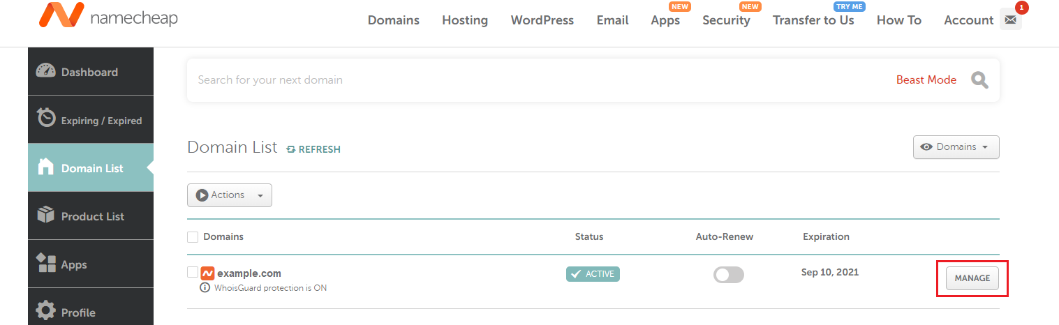 image namecheap 1