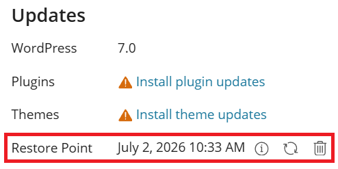 image restore