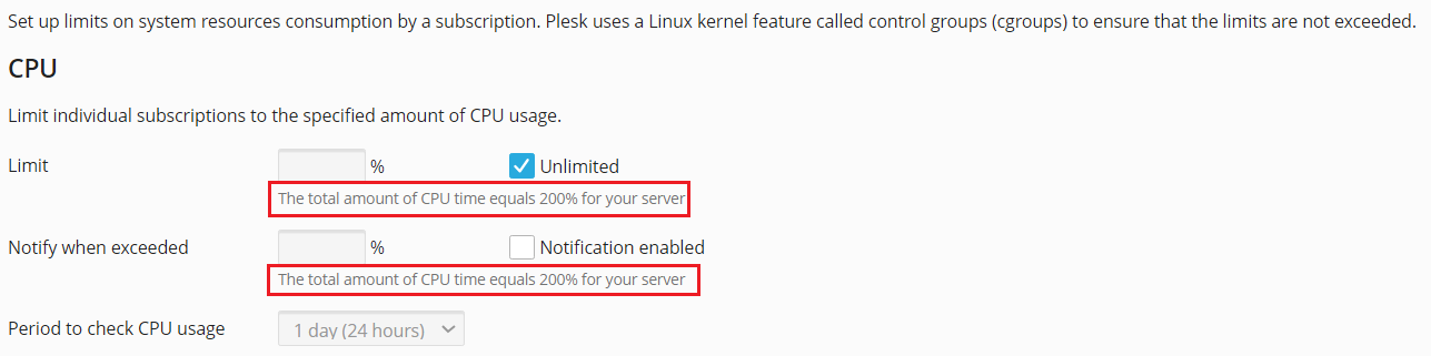 image limit cpu