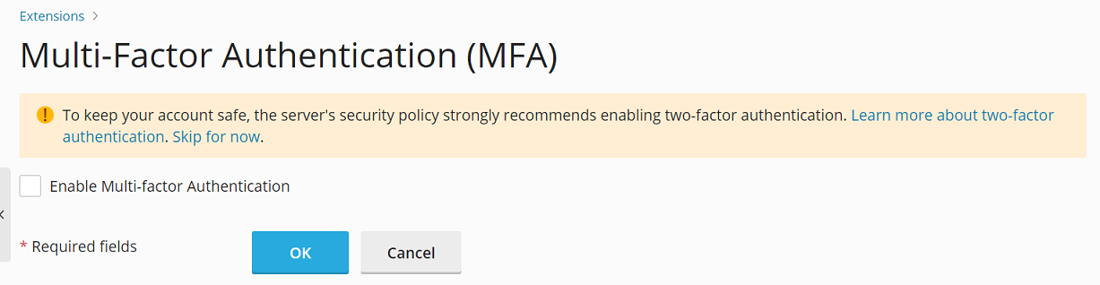 image mfa enforce 2