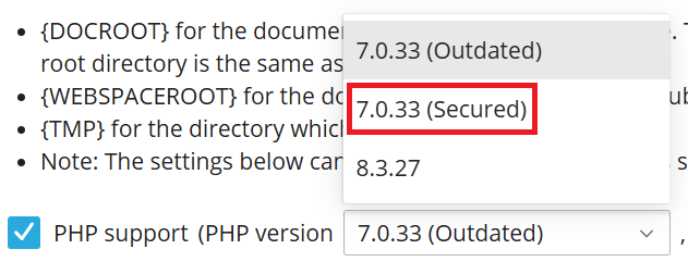 image php secured