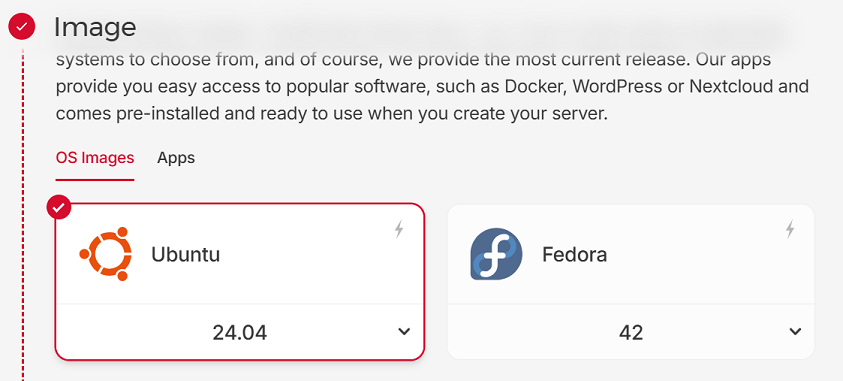 image hetzner installation 2