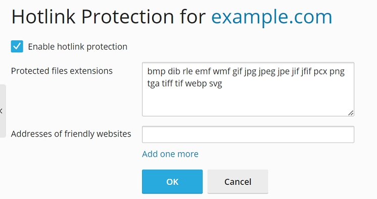 image hotlink protection
