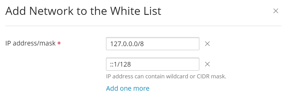 white list
