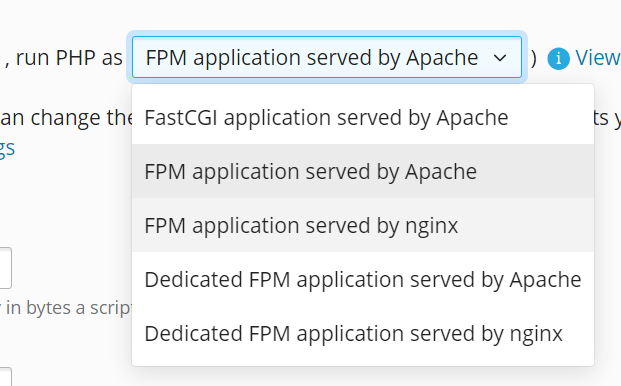 image php handler selector