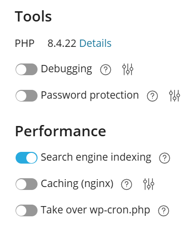 image card tools performance