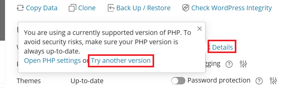 image php smart updates try another
