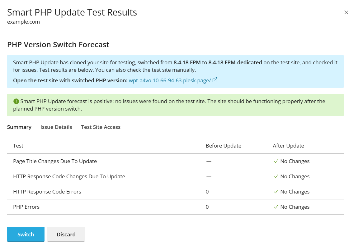 image smart php update