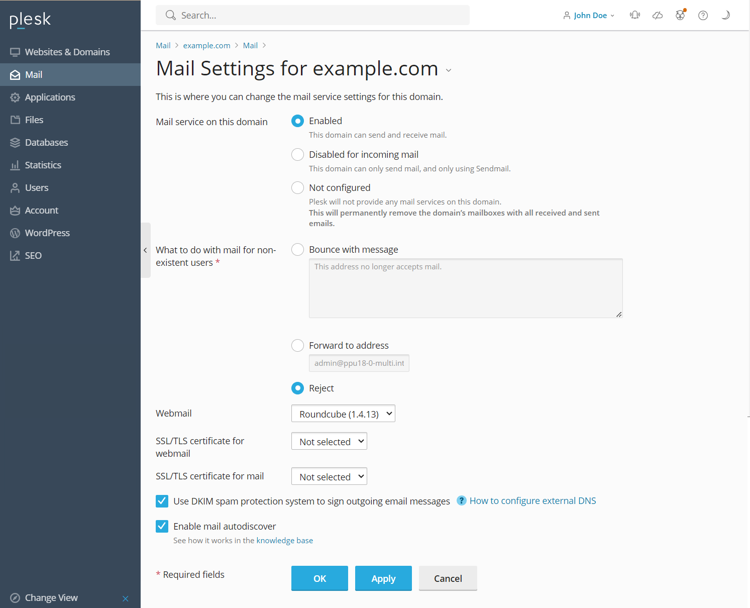 image 73389 Mail tab