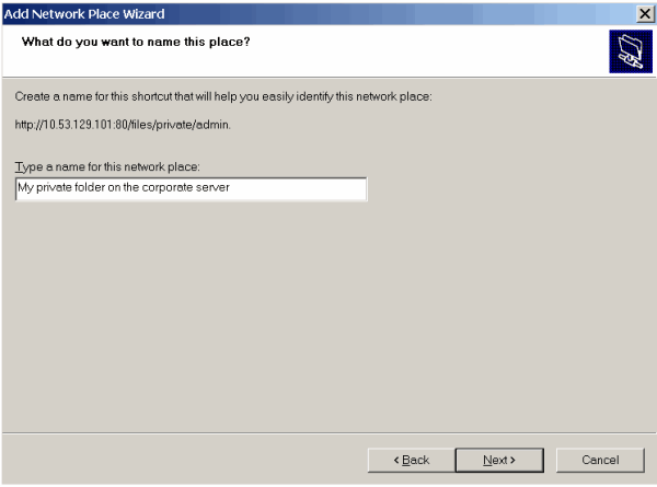 Namespace not specified