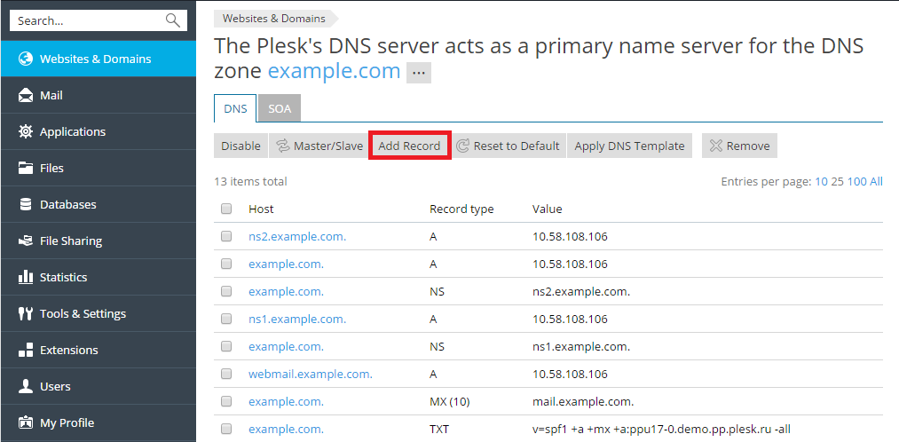 image-Add-DNS-record