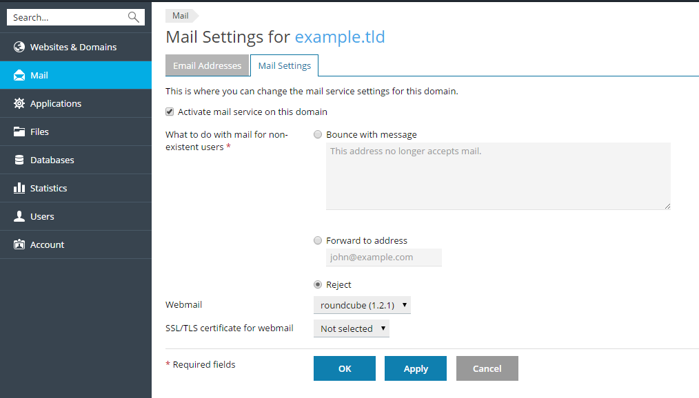 image-Mail-settings