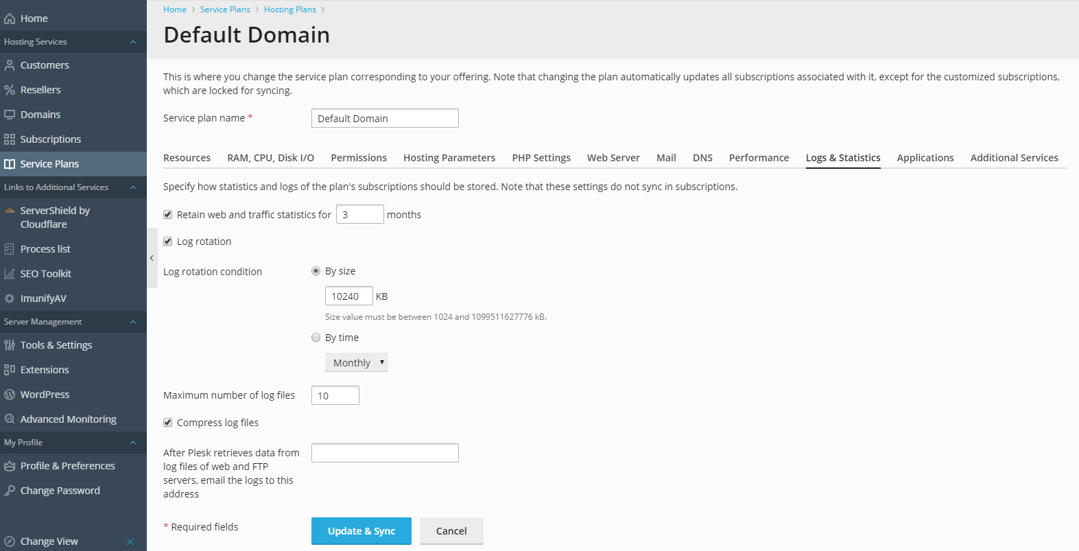 image-Logs&Statistics
