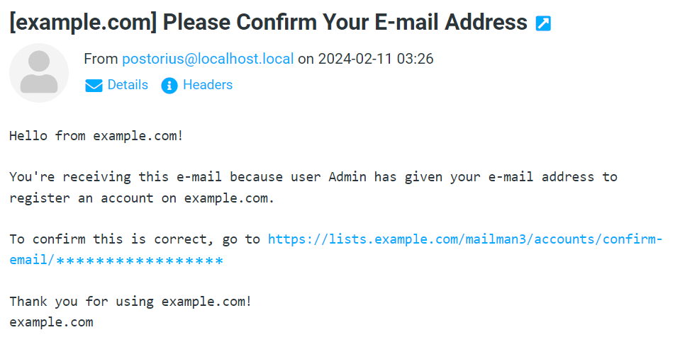 mailman3 step4