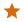 image star icon orange