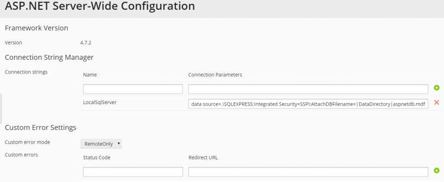 配置asp Net Windows Plesk Obsidian Documentation