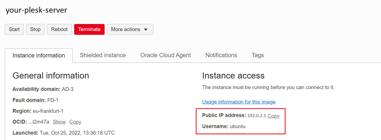 image oracle cloud 8